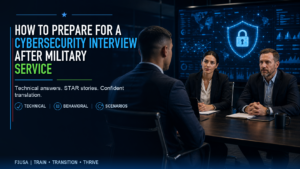 How to Prepare for a Cybersecurity Interview After Military Service
