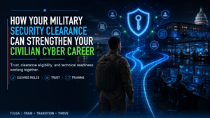 How Your Military Security Clearance Can Strengthen Your Civilian Cybersecurity Career